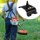 Maxbell Lawnmower Oil Tanks Bracket Stand Easy to Install Mowing Machine Accessories 4.7x11.3 cm