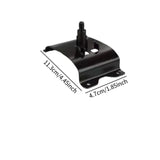 Maxbell Lawnmower Oil Tanks Bracket Stand Easy to Install Mowing Machine Accessories 4.7x11.3 cm