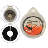 Maxbell 115ft 0.095" Black Trimmer Line Low Noise Sturdy Eater String Accessory