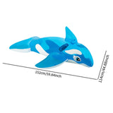 Maxbell Inflatable Ride on Pool Float Pool Toy for Party Decoration Vacation Parties