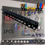 Maxbell Wall Mount Screwdrivers Holder DIY Pliers Rack for Workbench Hand Tools Home