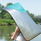 Maxbell Sun Protection Hat with Shawl for Gardening Durability Versatile Hooded Cape Green