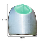 Maxbell Sun Protection Hat with Shawl for Gardening Durability Versatile Hooded Cape Green