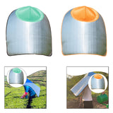 Maxbell Sun Protection Hat with Shawl for Gardening Durability Versatile Hooded Cape Green