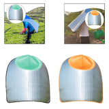 Maxbell Sun Protection Hat with Shawl for Gardening Durability Versatile Hooded Cape Green