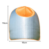 Maxbell Sun Protection Hat with Shawl for Gardening Durability Versatile Hooded Cape Blue