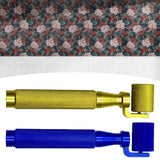 Maxbell Wallpaper Flat Seam Roller Paint Tool for Home Decoration Film Gluing Joints Gold