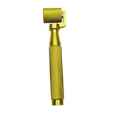 Maxbell Wallpaper Flat Seam Roller Paint Tool for Home Decoration Film Gluing Joints Gold
