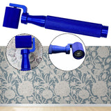 Maxbell Wallpaper Flat Seam Roller Paint Tool for Home Decoration Film Gluing Joints Blue