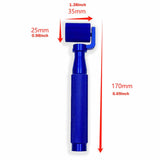 Maxbell Wallpaper Flat Seam Roller Paint Tool for Home Decoration Film Gluing Joints Blue