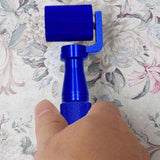 Maxbell Wallpaper Flat Seam Roller Paint Tool for Home Decoration Film Gluing Joints Blue