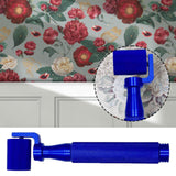 Maxbell Wallpaper Flat Seam Roller Paint Tool for Home Decoration Film Gluing Joints Blue