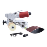 Air Belt Sander Compact Portable Grinder for Finishing Metal Working Sanding
