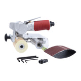 Air Belt Sander Compact Portable Grinder for Finishing Metal Working Sanding
