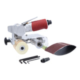 Air Belt Sander Compact Portable Grinder for Finishing Metal Working Sanding