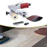 Air Belt Sander Compact Portable Grinder for Finishing Metal Working Sanding