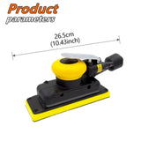Air Sander Rectangular Sanding Tool Multifunctional Ergonomic Orbital Sander