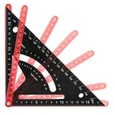 Maxbell Carpenter Square Aluminum Alloy Framing Squar for Household Workshop Roofing