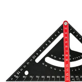 Maxbell Carpenter Square Aluminum Alloy Framing Squar for Household Workshop Roofing