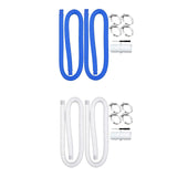 Maxbell Pool Pump Replacement Hose Summer above Ground Pools 100cm for 300GPH Blue
