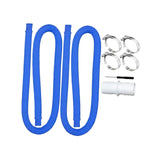 Maxbell Pool Pump Replacement Hose Summer above Ground Pools 100cm for 300GPH Blue