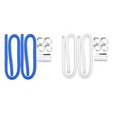 Maxbell Pool Pump Replacement Hose Summer above Ground Pools 100cm for 300GPH Blue