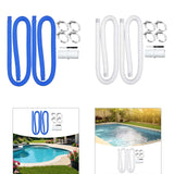 Maxbell Pool Pump Replacement Hose Summer above Ground Pools 100cm for 300GPH Blue