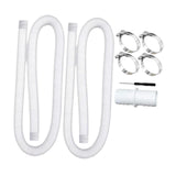 Maxbell Pool Pump Replacement Hose Summer above Ground Pools 100cm for 300GPH White