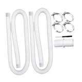 Maxbell Pool Pump Replacement Hose Summer above Ground Pools 100cm for 300GPH White