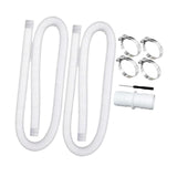 Maxbell Pool Pump Replacement Hose Summer above Ground Pools 100cm for 300GPH White