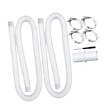 Maxbell Pool Pump Replacement Hose Summer above Ground Pools 100cm for 300GPH White