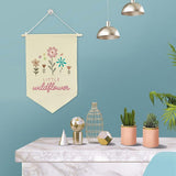 Maxbell Little Wildflower Banner Girl Nursery Decor Flag Banner for Nursery Boy Teen