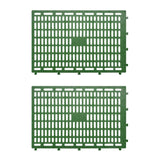 Maxbell 2 Pieces Tree Trunk Protector Breathable Bark Guard for Saplings Fruit Trees green