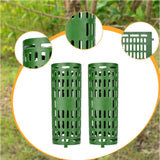 Maxbell 2 Pieces Tree Trunk Protector Breathable Bark Guard for Saplings Fruit Trees green
