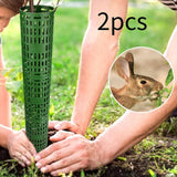 Maxbell 2 Pieces Tree Trunk Protector Breathable Bark Guard for Saplings Fruit Trees green