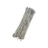 Maxbell 100Pcs Chain Link Fence Ties Metal Tie Wires for Farm Garden Easy to Install 10.5 Inch