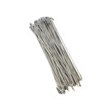 Maxbell 100Pcs Chain Link Fence Ties Metal Tie Wires for Farm Garden Easy to Install 10.5 Inch