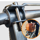 Maxbell Garden Water Hose Reel Cart Portable Hose Holder for Watering Garden Outside Without Disc
