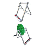 Maxbell Garden Water Hose Reel Cart Portable Hose Holder for Watering Garden Outside Without Disc