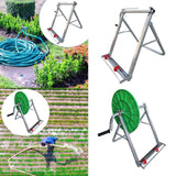 Maxbell Garden Water Hose Reel Cart Portable Hose Holder for Watering Garden Outside Without Disc