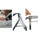 Maxbell Garden Water Hose Reel Cart Portable Hose Holder for Watering Garden Outside Without Disc