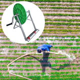 Maxbell Garden Water Hose Reel Cart Portable Hose Holder for Watering Garden Outside With Disc