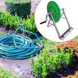 Maxbell Garden Water Hose Reel Cart Portable Hose Holder for Watering Garden Outside With Disc