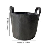 Maxbell Plant Grow Bag Thickened Versatile Growth Bags for Flowers Vegetables Fruits 11 Gallon