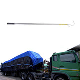 Maxbell Truck Bed Grabber Tool Stainless Steel Versatile Sturdy Reach Retriever Tool Yellow