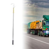 Maxbell Truck Bed Grabber Tool Stainless Steel Versatile Sturdy Reach Retriever Tool Yellow