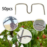 Maxbell 50Pcs Fruit Tree Branch Pullers Orchard Tool Branch Puller for Improve Yield M8