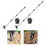 Maxbell Weed Puller Tool with Long Handle Weeding Pull for Landscaping Digging Patio 4 Section