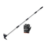 Maxbell Weed Puller Tool with Long Handle Weeding Pull for Landscaping Digging Patio 4 Section