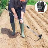 Maxbell Weed Puller Tool with Long Handle Weeding Pull for Landscaping Digging Patio 4 Section